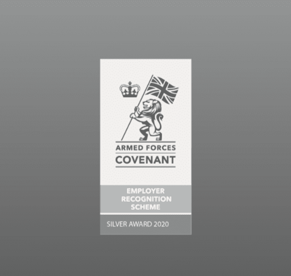 Supporting the armed forces - Silver Covenant Logo