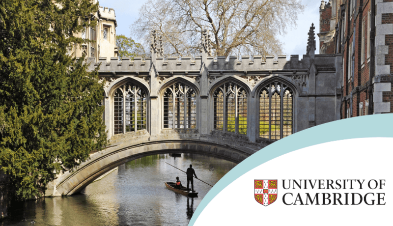 Arched bridge at cambridge univeristy